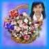 Flower basket 10