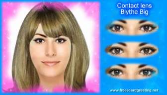 Color Contact lens Bly the Big