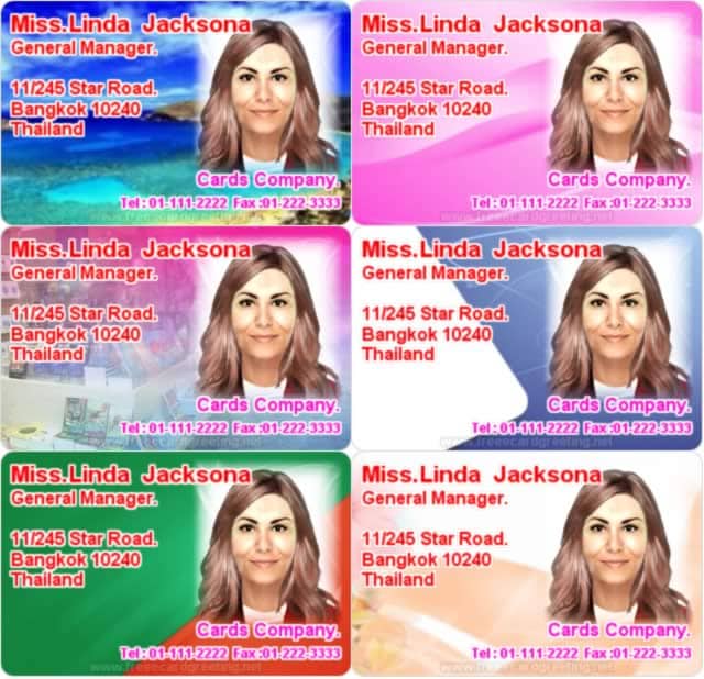 Business card design