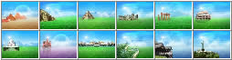 background business card place