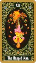 tarot card deck russian THE HANGED MAN