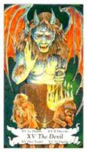 tarot card deck hanson roberts THE DEVIL