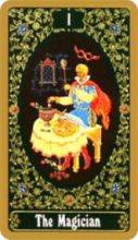 tarot card deck russian THE MAGICIAN