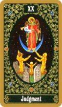 tarot card deck russian JUDGMENT