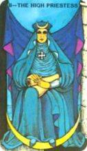 tarot card deck morgan greerTHE HIGH PRIESTESS