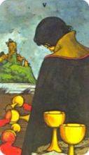 tarot card deck morgan greerTHE FIVES OF CUPS