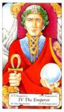 tarot card deck hanson roberts THE EMPERROR