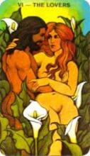 tarot card deck morgan greerTHE LOVERS