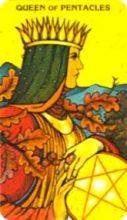 tarot card deck morgan greerTHE QUEENS OF PENTACLES