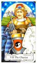 tarot card deck hanson roberts THE CHARIOT