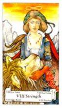 tarot card deck hanson roberts THE STRENGTH