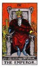 tarot card deck rider waite THE EMPERROR