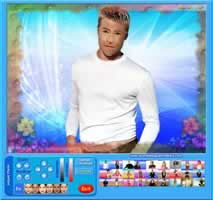 wallpaper hollywood star (Add your face)